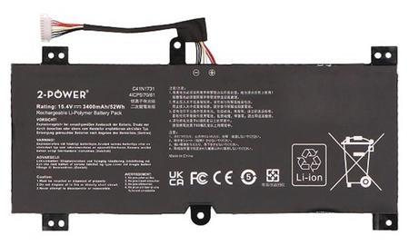 2-Power baterie pro Asus GL504GM ( C41N1731