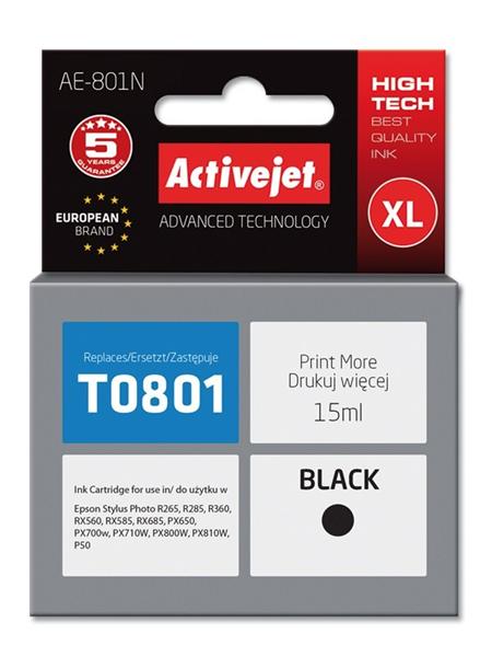 ActiveJet Ink cartridge Eps T0801 R265/R360/RX560
