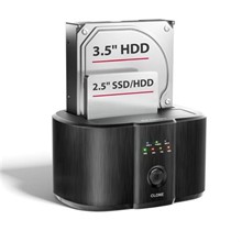 AXAGON ADSA-SC USB-C 5Gbps dokovací stanice pro 2x 2.5"/3.5" SSD/HDD s funkcí klonování disků bez PC