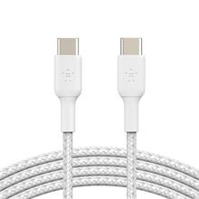 Belkin BOOST CHARGE™ USB-C/USB-C kabel, 2m, bílý - odolný - 2pack