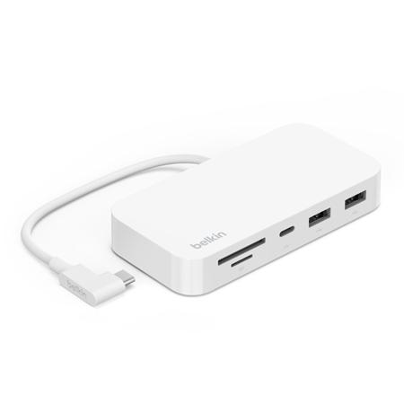 Belkin CONNECT USB-C 6v1 Multiport Hub s držákem,