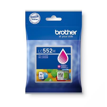 Brother LC-552M (inkoust purple, 550