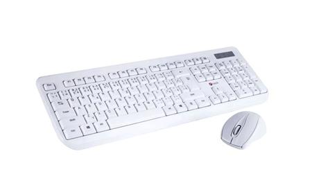 C-TECH klávesnice WLKMC-01, bezdrátový combo set