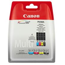 Canon cartridge CLI-551 C / M / Y / BK Multi Pack w / o Sec (CLI551CMYK)