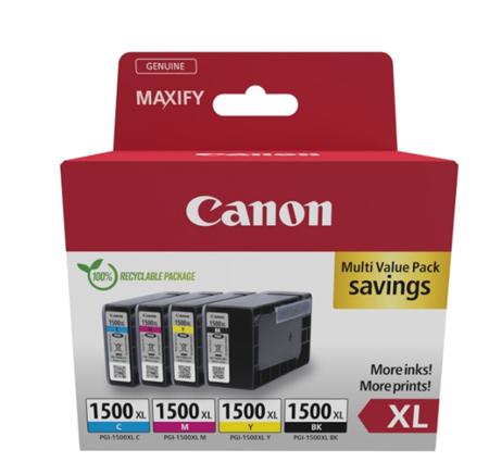 Canon cartridge INK PGI-1500XL BK/C/M/Y