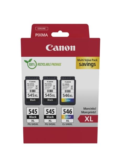 Canon cartridge PG-545XLx2/CL-546XL