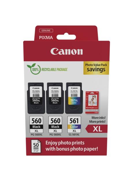 Canon cartridge PG-560XLx2/CL-561XL