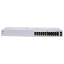 CBS110 Unmanaged 24-port GE, Partial PoE, 2x1G SFP Shared