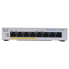 CBS110 Unmanaged 8-port GE, Partial PoE, Desktop, Ext PS