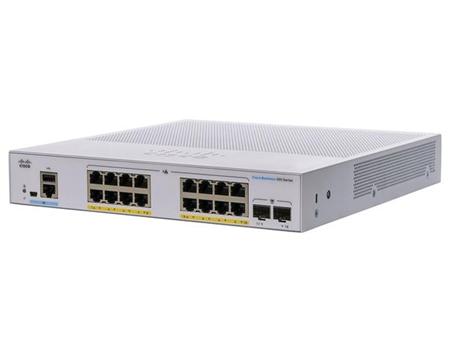 CBS350 Managed 16-port GE, PoE, 2x1G