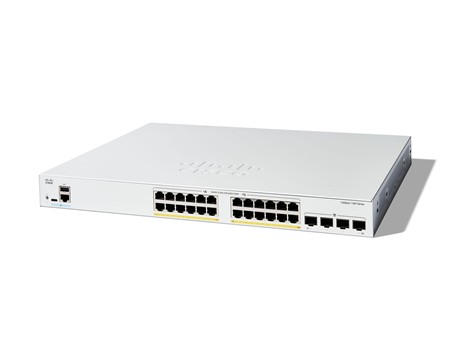 Cisco Catalyst 1300 24-port GE, Full PoE, 4x1G