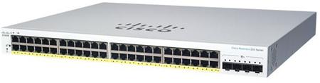 Cisco CBS220 Smart 48-port GE, 4x1G SFP -