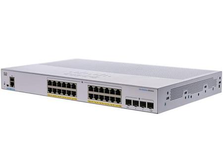 Cisco CBS250 Smart 24-port GE, Full PoE, 4x1G SFP