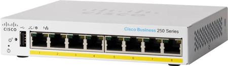 Cisco CBS250 Smart 8-port GE, Partial PoE,