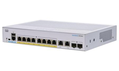 Cisco CBS350-8FP-2G-EU (8xGbE,2xGbE/SFP