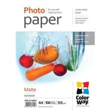 COLORWAY fotopapír/ matte 130g/m2, A4/ 100