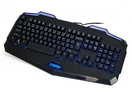 Crono CK2110 - herní klávesnice se 3 barvami