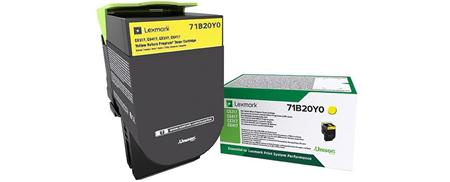 CS/CX31/41/51x Yellow Toner Cartridge Return - 2