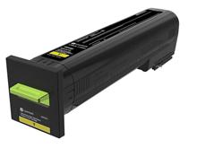 CX825, CX860 Yellow Extra High Yield Return Program Toner Cartridge - 22 000 stran