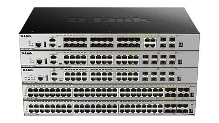 D-Link 44-port GE PoE 370W Layer 3 Stackable