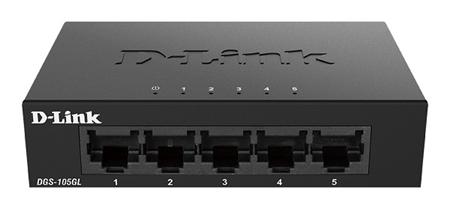 D-Link DGS-105GL/E 5-Port Gigabit Ethernet Metal