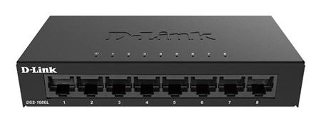 D-Link DGS-108GL/E "8-Port Gigabit Ethernet Metal