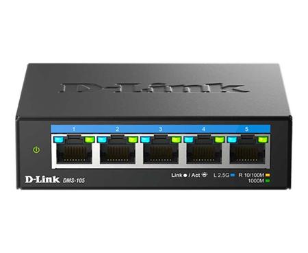 D-Link DMS-105/E 5-port Multi-Gigabit Unmanaged