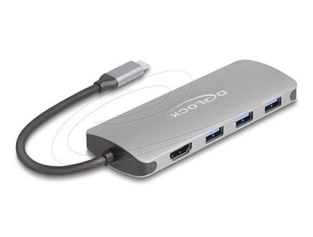 Delock 7portový USB 10 Gb/s rozbočovač a výstup