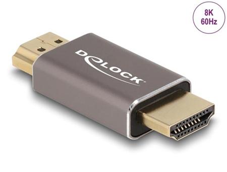 Delock Adaptér HDMI, ze zástrčky na zástrčky, 8K