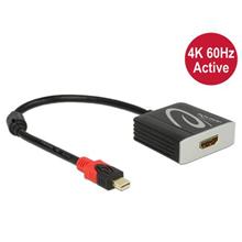 Delock Adaptér mini Displayport 1.2 samec > HDMI samice 4K 60 Hz aktivní
