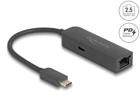 Delock Adaptér USB Type-C™ na 2,5 Gigabit LAN s