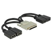 Delock adaptér VHDCI-68 pin samec > 4 x HDMI samice 20 cm 