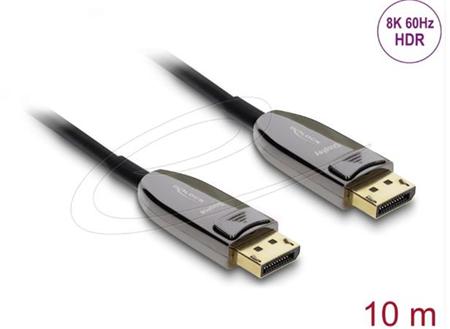 Delock Aktivní optický kabel DisplayPort 2.1 8K