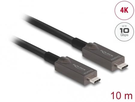 Delock Aktivní optický kabel USB-C™ Video + Data