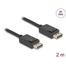 Delock DisplayPort kabel 16K 30 Hz / 8K 60 Hz 40 Gbps 2 m