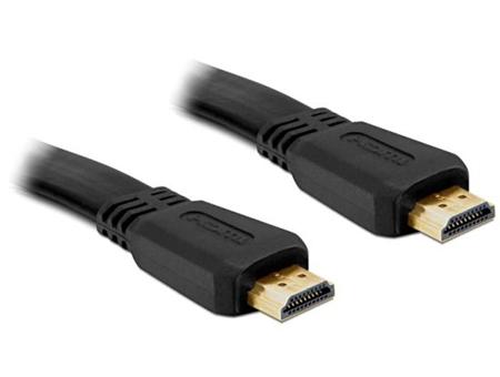 Delock HDMI 1.4 kabel A/A samec/samec, plochý,