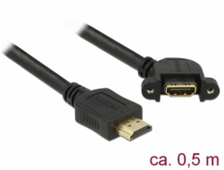 Delock Kabel HDMI-A samec > HDMI-A samice