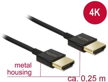 Delock Kabel High Speed HDMI s Ethernetem -