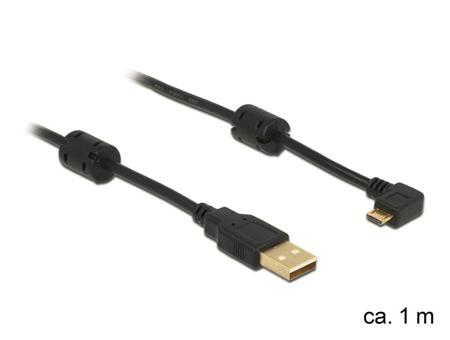 Delock kabel USB 2.0 A samec > USB micro B samec,