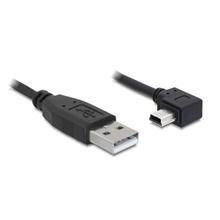 Delock kabel USB 2.0 A-samec > USB mini-B 5-pin samec pravoůhlý, 1 metru