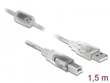 Delock Kabel USB 2.0 Typ-A samec > USB 2.0 Typ-B