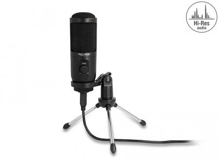 Delock Kondenzátorový mikrofon s rozhraním USB,