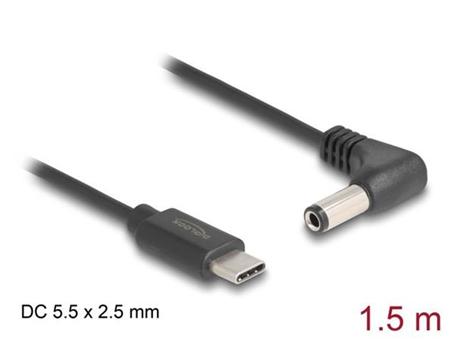 Delock Napájecí kabel z konektoru USB Type-C™ na