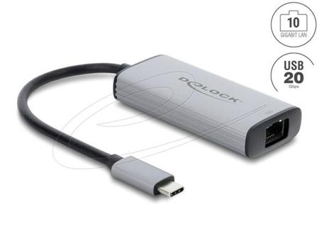 Delock Síťový adaptér USB Type-C™, 10 Gigabit