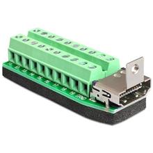 Delock Terminal Block Adapter HDMI female to 20 pin