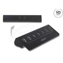 Delock USB 10 Gbps Hub se 3 porty USB Type-C™ a 4 porty USB Typ-A