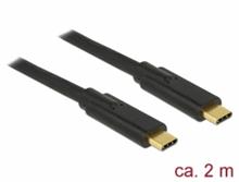 Delock USB 3.1 Gen 1 (5 Gbps) kabel Type-C na Type-C 2 m 5 A E-Marker