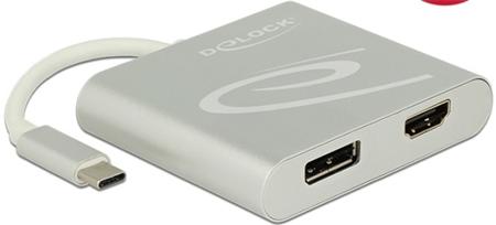 Delock USB Type-C™ Splitter (DP Alt Mód) > 1 x