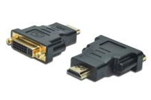 Digitus adaptér HDMI A samec / DVI(24+5) samice, černo / šedý