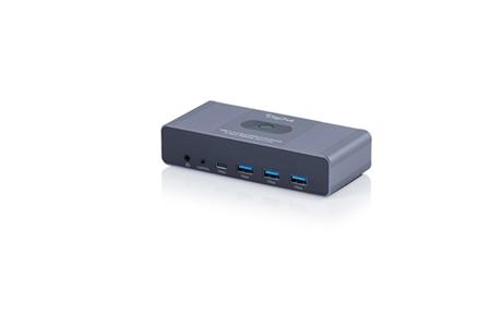 DIGITUS DS-12856 KVM Switch, 2portový, HDMI, USB